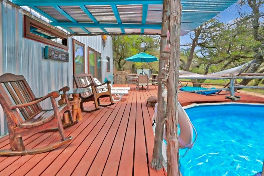Villa Three Horses Ranch Johnson City Exterior foto